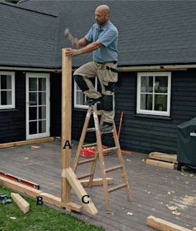 Sejldug: Saml første sektion på hovedet. Sejldug: Saml første sektion på hovedet.